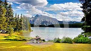 Canadian Rockies, Landscape Lake Mountains