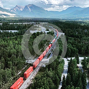 Canadian Rockies Train Ride