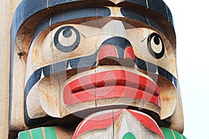 Canadian Totem Pole photo