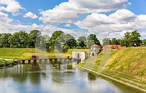 Canal around Kastellet, a fortress in Copenhagen