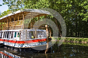 Canal Boat on C and O Canal