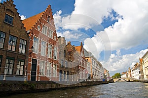 Canal in Bruges, Belgium