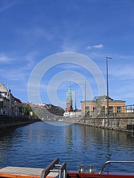 The canal in Copenhagen