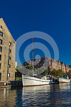 Canal in Copenhagen, Denmark