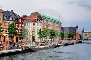 Canal in Copenhagen, Denmark