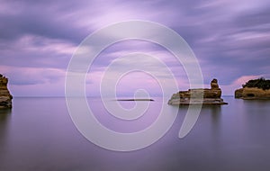 Canal D`amour(the channel of love) in Corfu Greece.