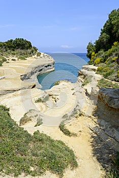 Canal d`amour in Sidari