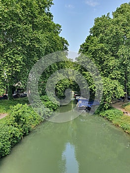 The Canal de Brienne, also known as Canal de Saint-Pierre, is a French canal connecting the Garonne River with the Canal du Midi