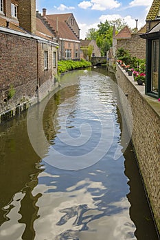 Canal de Brujas, Belgica / Bruges canal photo