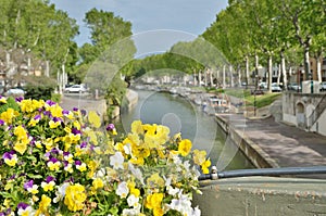 Canal de la Robin in Narbonne