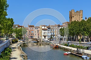 Canal de la Robine, Narbonne, France