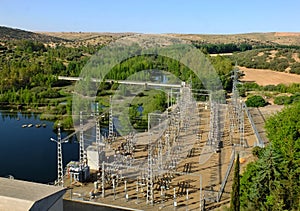 Canal de Zucar in Orellana, Badajoz - Spain