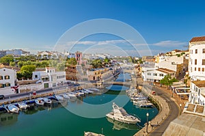 Canal des Horts at Ciutadella de Menorca photo
