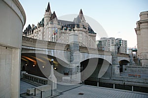 Canal downtown Ottawa Canada