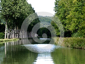 Canal du Bourgogne in France