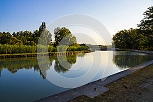 Canal du Midi, Beziers, France