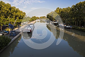 Canal du Midi, Beziers, France