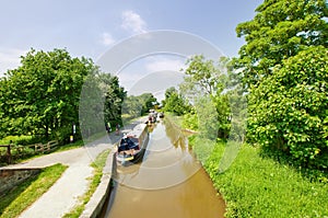 The canal in Ellesmere