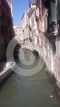 Canal en Venecia. photo