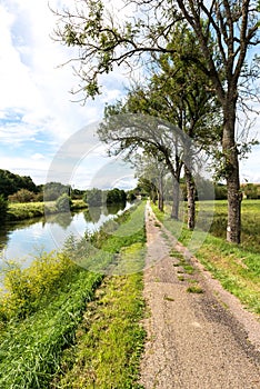 The Canal entre Champagne et Bourgogne, Pont de Marne (France)