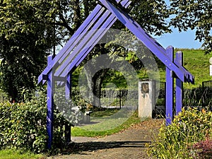 Canal garden in Clones, Monaghan Ireland