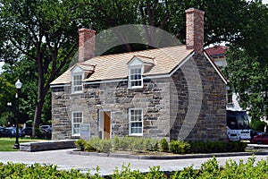 Canal Gatekeeper`s house in Washington, D.C.