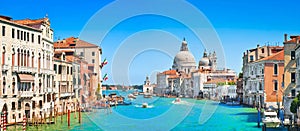 Canal Grande with Basilica di Santa Maria della Salute in Venice