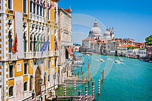 Canal Grande and Basilica di Santa Maria della Salute, Venice, I