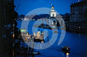 Canal Grande at dusk, Venice