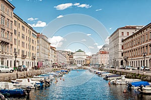 Canal Grande in Trieste