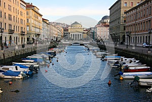 Canal grande in Trieste