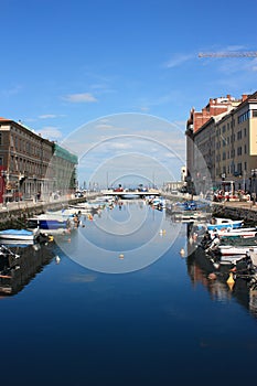 Canal Grande, Trieste, Italy