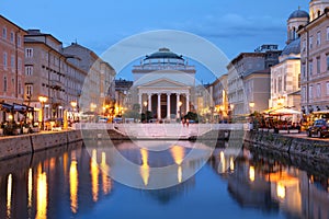 Canal Grande, Trieste, Italy