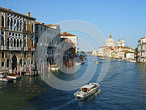 Canal Grande in Venice Italy