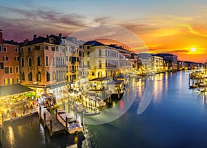 Canal Grande in Venice, Italy