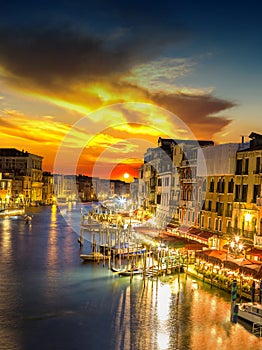 Canal Grande in Venice, Italy