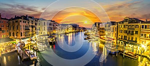 Canal Grande in Venice, Italy