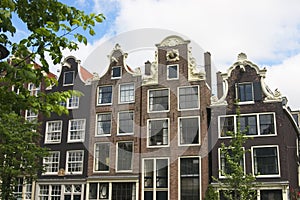 Canal houses in amsterdam