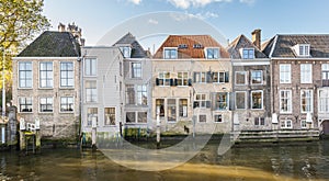 Canal houses in a Dutch city