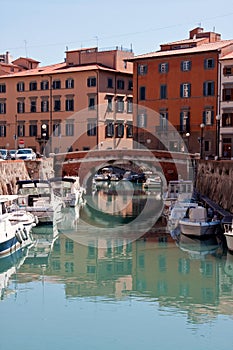 A canal of Livorno photo