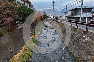 The canal beside local lanes