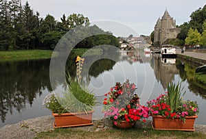 Canal Lock on the Nantes to Brest Canal