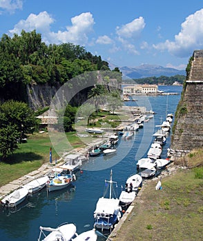 Canal near Kerkyra