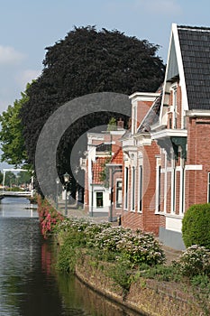 Canal The Overdiep in Veendam