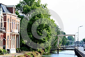 Canal The Overdiep in Veendam photo