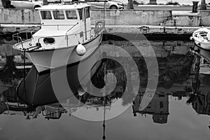 The canal reflection