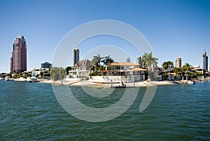 Canal Scene, Surfers Paradise,