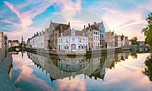 Canal Spiegelrei, Bruges, Belgium