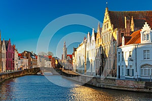 Canal Spiegelrei, Bruges, Belgium