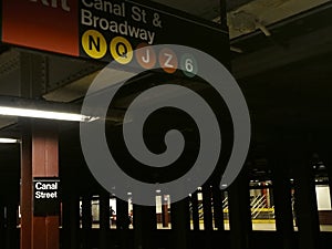 Canal street station photo